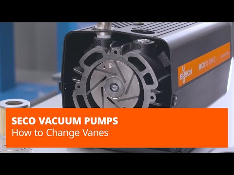 How to Change Vanes in SECO Vacuum Pumps - zdjęcie