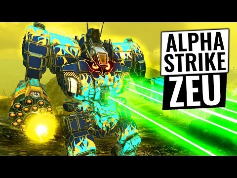 LIVING DANGEROUSLY - XL Zeus Build - Mechwarrior Online 2018 MWO