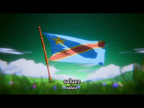 The national anthem of the Democratic Republic of Congo, Debout congolais, instrumental singalong