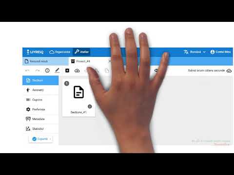 Invata care sunt instrumentele si resursele editorului  Livresq