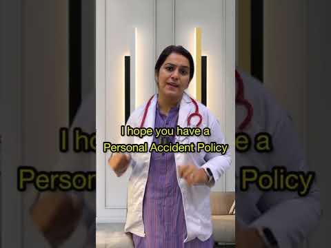 Personal Accident Policy is a MUST ✅🤕 #shorts