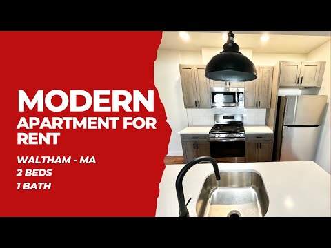 2 Beds 1 Bath apartment for rent in Waltham - MA