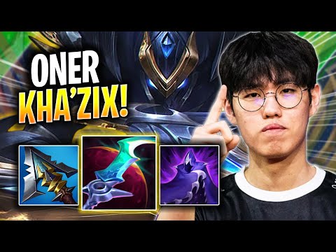 ONER IS A MONSTER WITH KHA'ZIX! - T1 Oner Plays Kha'zix JUNGLE vs Viego! | Season 2023