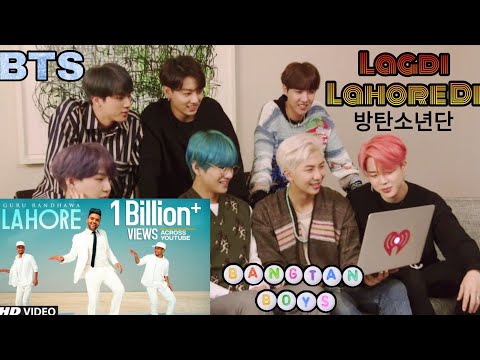 BTS REACTION VIDEO ON BOLLYWOOD  HIT SONG ( LAGDI LAHORE DI ) FT.BTS @iHeartRadio