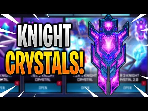 *NEW* TIER 4 KNIGHT CRYSTAL OPENING! - Transformers: Forged To Fight