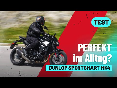 Verzeiht ALLES? Dunlop Sportsmart MK4 im Test auf der Kawasaki Z900!