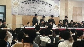 תיעוד: מעמד התחלת לימוד אותיות התוה''ק לנכד כ"ק האדמו"ר מבעלזא