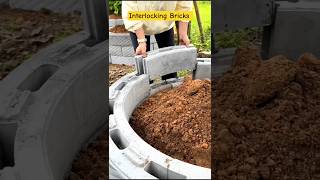 Interlocking Bricks for Tree Protection #shorts