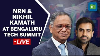Infosys' N.R. Narayana Murthy & Zerodha's Nikhil Kamath At The Bengaluru Tech Summit | Interview