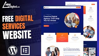 How to Make Digital Services Website in WordPress | Digital Marketing Agency Web