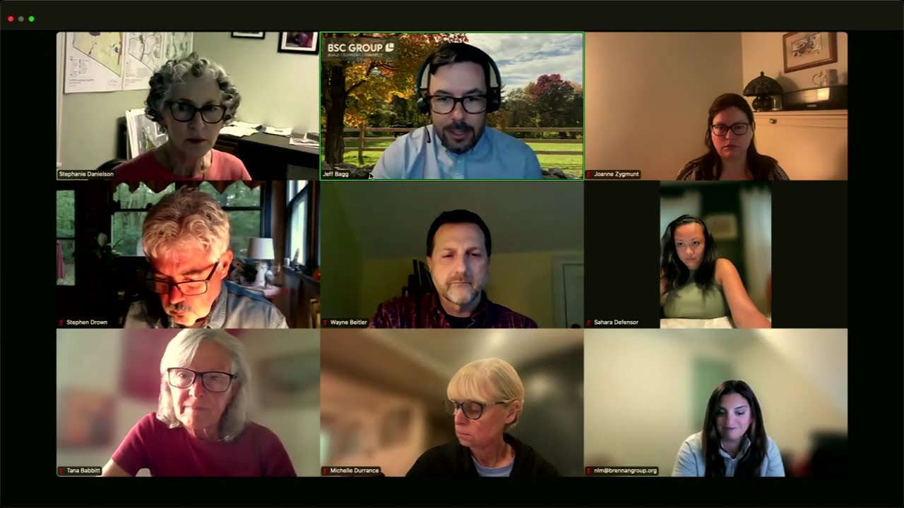 Easton Master Plan Update Committee Meeting 8/20/25