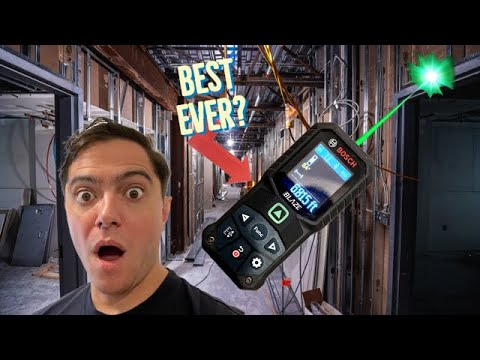 Bosch Blaze Laser Distance Measure Review - GLM165-27CG IMPRESSED