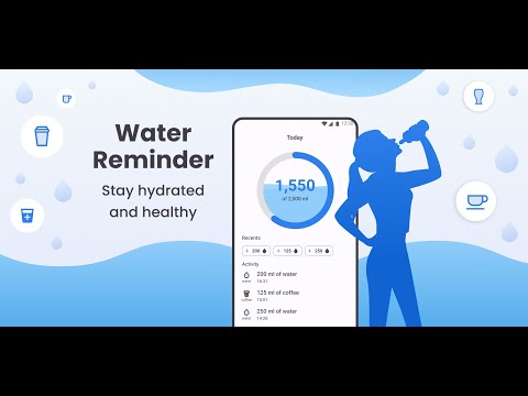 Water Tracker - Drink Reminder video thumbnail