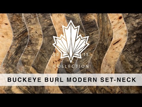 SUHR 2015 COLLECTION - BUCKEYE BURL MODERN SET-NECK