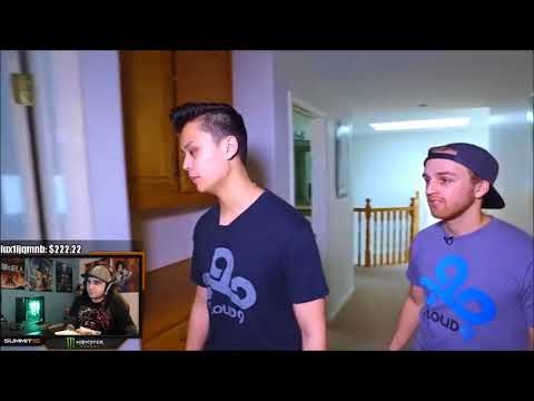 Summit1g Reacts to Cloud 9 House Tour  STEWIE2K  n0thing  Tyler and more