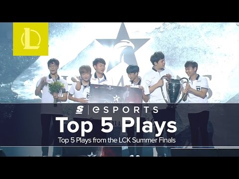 Top 5 Plays from the LCK Summer Finals