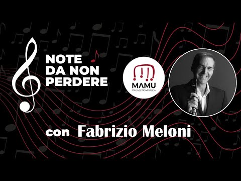 NdNP - Gli spartiti per clarinetto del MaMu con Fabrizio Meloni