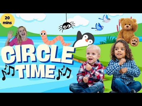 Toddler Learning Videos - Preschool Online Educational Videos For Toddlers in English Circle Time E4