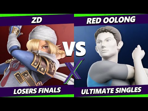 S@X 489 Losers Finals - ZD (Palutena, Sheik) Vs. Red Oolong (Wii Fit Trainer) Smash Ultimate - SSBU