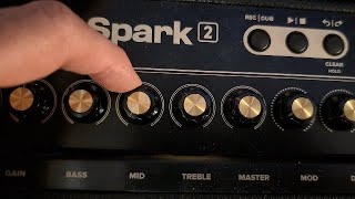 Demo - Hear how each knob changes the Spark sound - Positive Grid Spark 2 50W Smart Guitar Practice