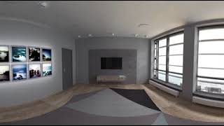 Meeting room concept 360° panorama