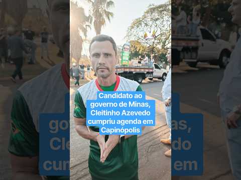 Candidato ao governo de Minas Gerais, Cleitinho Azevedo ficou irritado com pergunta de jornalista