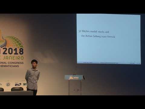 Hitchin type moduli stacks in automorphic representation theory – Zhiwei Yun – ICM2018