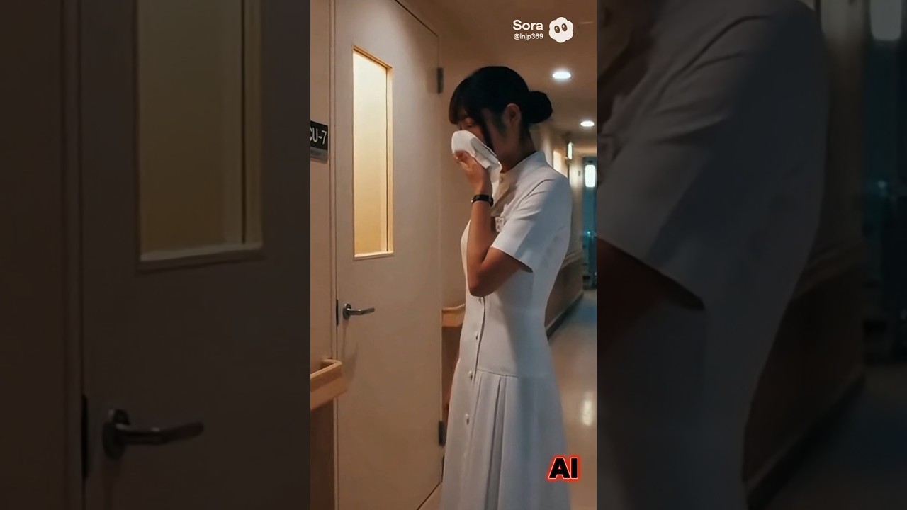 命を救えた美人看護師さん♥️#shortvideo #shorts #sora2 #看護師#ドラマ#美人#ai