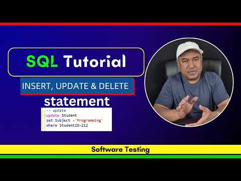 Sql Tutorial Insert Update And Delete Statement