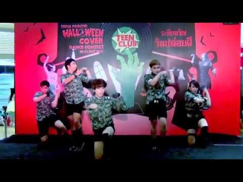 141030 Amuse (X) cover f(x) cover f(x) - Intro + Red Light @Teen Pointer Halloween 2014 (Audition)