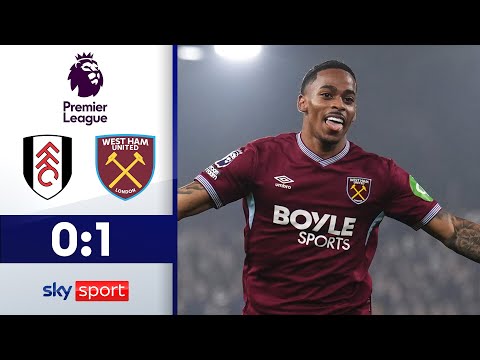 Leno am Geburtstag bitter beteiligt | FC Fulham - West Ham United | Highlights - Premier League