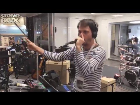 Boss RC-202 Hands-On Table Top Loop Station Beatbox Looper Demo