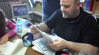 preview picture of video 'Fanzinoteca d'Italia Davide Fabbri al Corso di Fumetto a Bertinoro 2014'