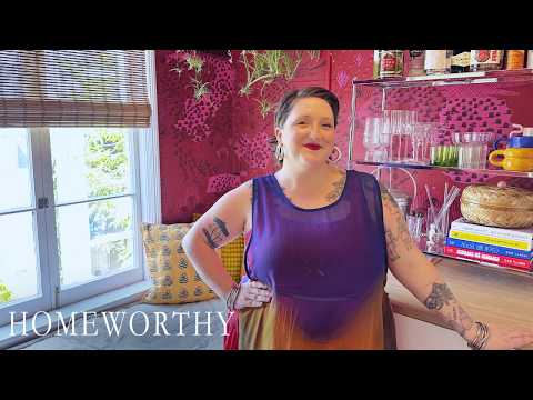 HOUSE TOUR | A Glamorous 1920s Hollywood Apartment | Renter-Friendly Design