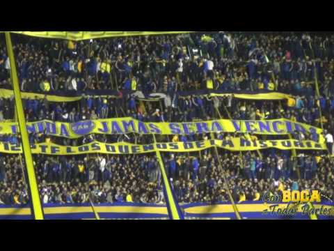 "Boca mi buen amigo - Muchas veces fui preso / BOCA-NACIONAL 2016" Barra: La 12 • Club: Boca Juniors