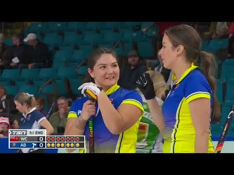 #stoh2023 Uh-oh! Red lights for Ashton Skrlik! Sister Kayla gets eyeballed by hog line umpire!