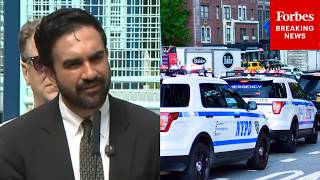 NYC Mayor Zohran Mamdani Asked About Bronx 911 Call Center Outage