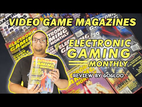 Video Game Magazines || Electronic Gaming Monthly || Review by Gogloo