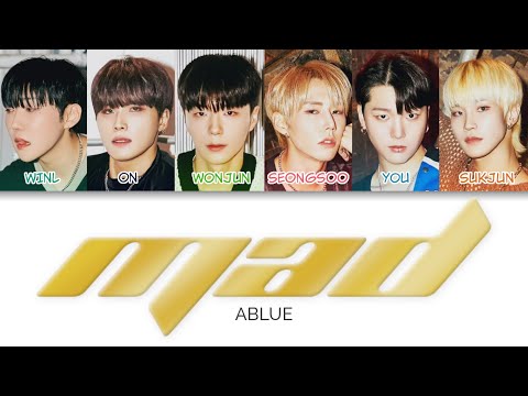 ABLUE(에이블루) - MAD Color Coded Lyrics (han/rom/eng)