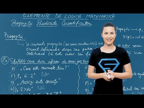 Elemente de logică matematică: propoziții și valori de adevăr - Clasa a IX-a