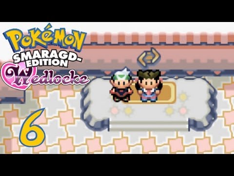 Let's Play Pokemon Smaragd Wedlocke Challenge Part 6 - Kampf gegen Felizia um den Steinorden