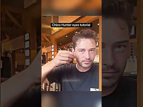 chico hunter eye tutorial #handsome #mogger #chico #huntereyes #model