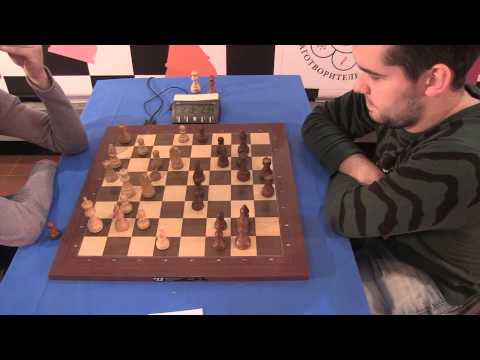 2015-09-06 2590 GM Mozharov Mikhail  - GM Nepomniachtchi Ian 2840  Moscow chess blitz championship