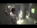 First Sergeant Recites Soldier's Creed in Gas Chamber