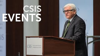 Statesmen's Forum: H.E. Dr. Frank-Walter Steinmeier, German Foreign Minister