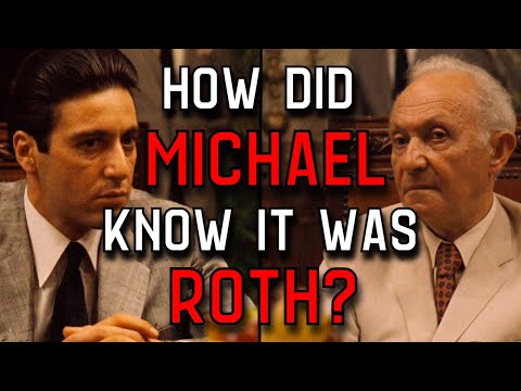 How did Michael work out Hyman Roth tried to kill him? The Godfather Explained