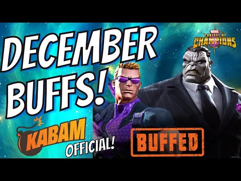 HAWKEYE AND JOE FIXIT ARE GETTING BUFFED!!! OFFICIALLY CONFIRMED!