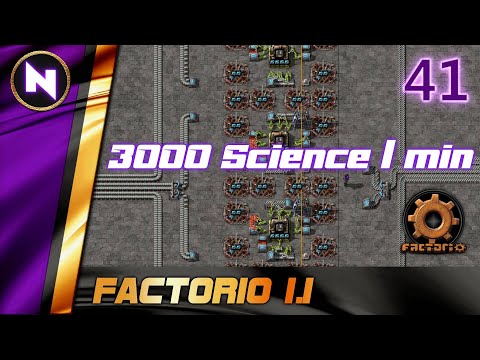 Factorio Reverse Megabase | #41 DOUBLING STEEL FOR PURPLE SCIENCE | Lets Play