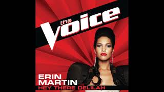Erin Martin | Hey There Delilah | Studio Version | The Voice 2