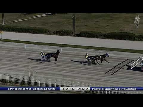 Aversa trotto 2 Febbraio 2022 - Prova di qualifica
